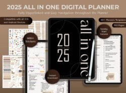 2025 All In One Digital Planner