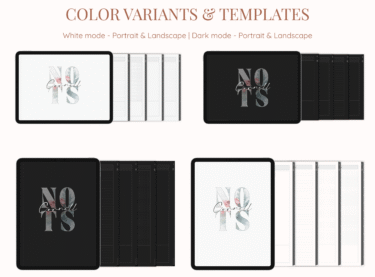 Color variants & cornell templates