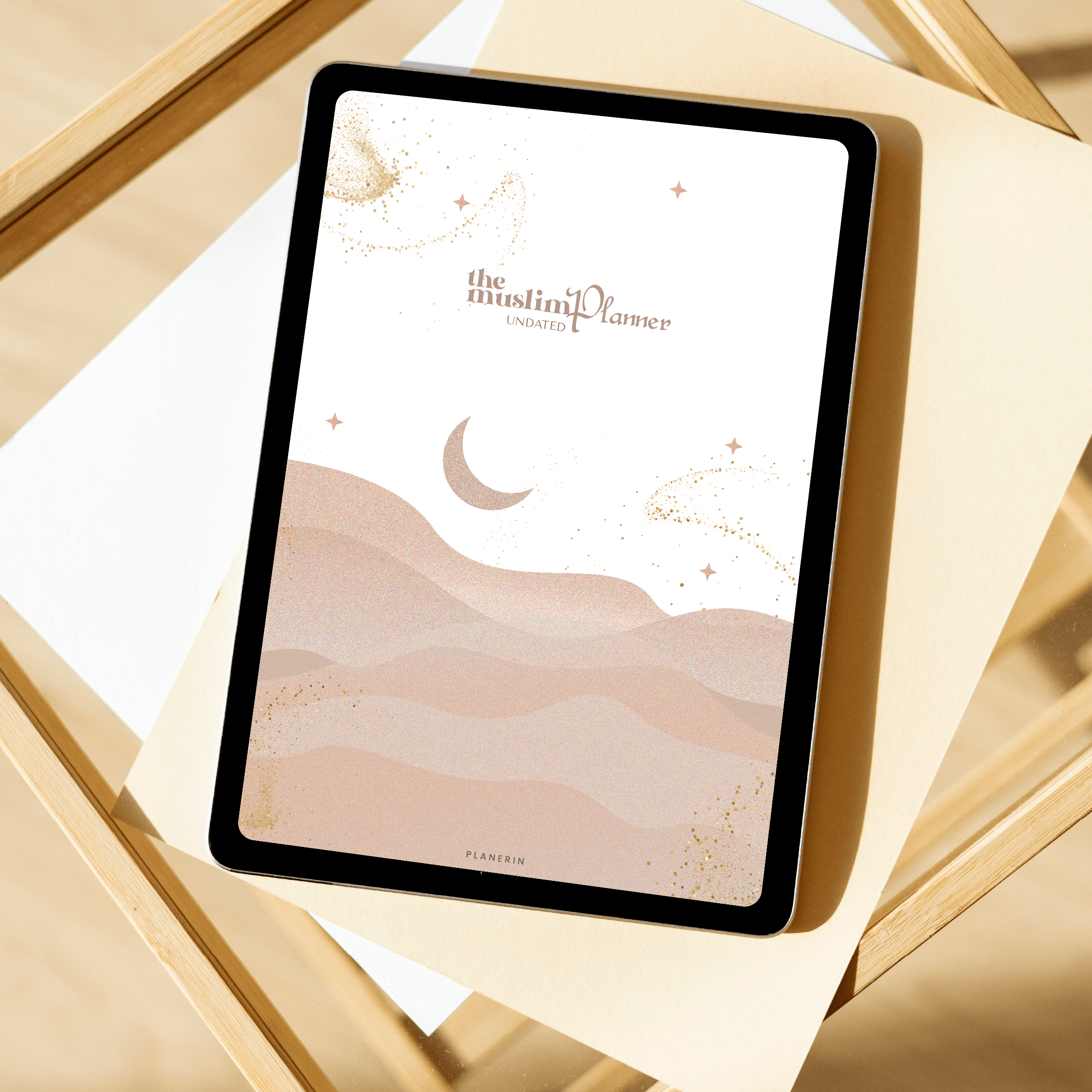 Muslim digital planner with google calendar