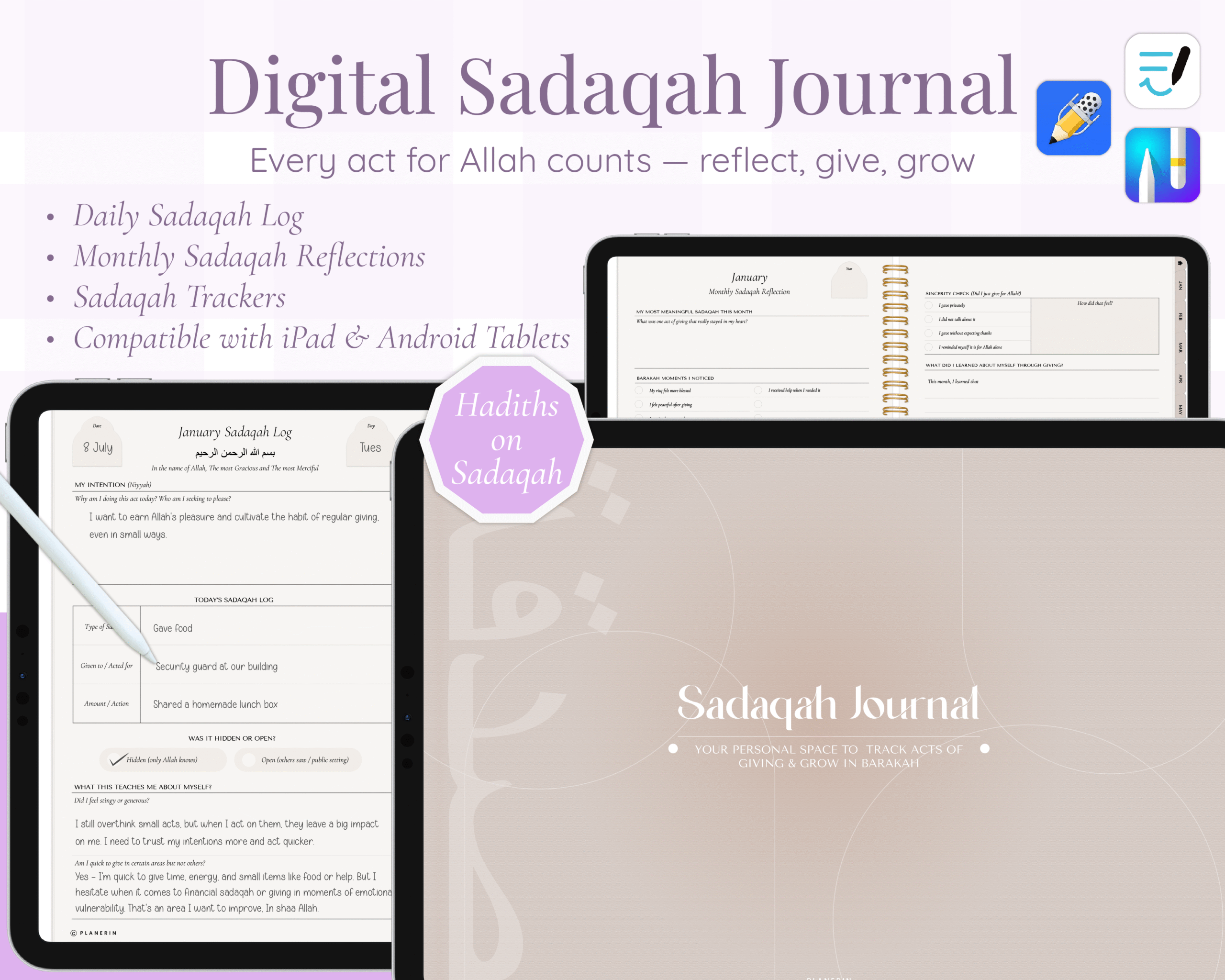 Digital Sadaqah Journal