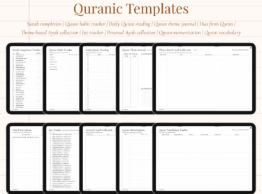Quranic Templates