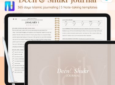 Deen & Shukar Daily Journal