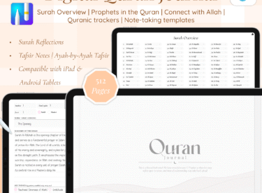 Quran Journal Main image white mode