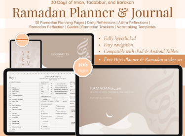 Ramadan Planner & Journal