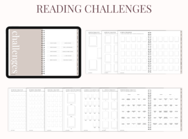 Reading Challenges in reading journal